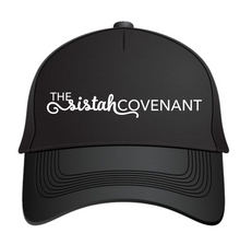 Load image into Gallery viewer, TSCH77W THE sistah COVENANT white logo hat
